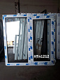 Пластиковое окно (НОВОЕ) 1200(в)х1200(ш), PROPLEX