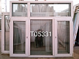 Пластиковое окно Б/У 1750(в) 1260 ОБ х 1960(ш)