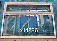 Пластиковое окно Б/У 1410(в) 540 ОБ х 2100(ш)