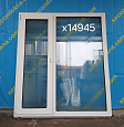 Пластиковое окно Б/У 1530(в)х1270(ш)