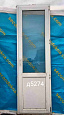 Дверь пластиковая Б/У 2170(в)х670(ш)