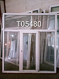 Пластиковое окно Б/У 2080(в) 1520 ОБ х 1890(ш)