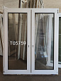 Пластиковое окно Б/У 1540(в)х1290(ш)