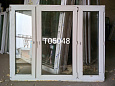 Пластиковое окно Б/У 1400(в)х1760(ш)