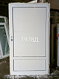 Дверь алюминиевая входная Б/У 2040(в)х1160(ш)