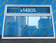 Пластиковое окно Б/У 1420(в) 540 ОБ х 2100(ш)