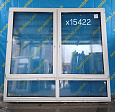 Пластиковое окно Б/У 1980(в) 1600 ОБ х 2160(ш)