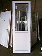 Дверь пластиковая Б/У 2430(в)х850(ш)